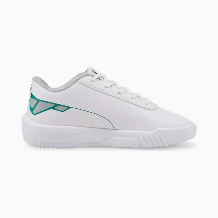 Puma Mercedes F1 Drift Cat Delta V motorsportschoenen kinderen Wit/Groen (306921-03)