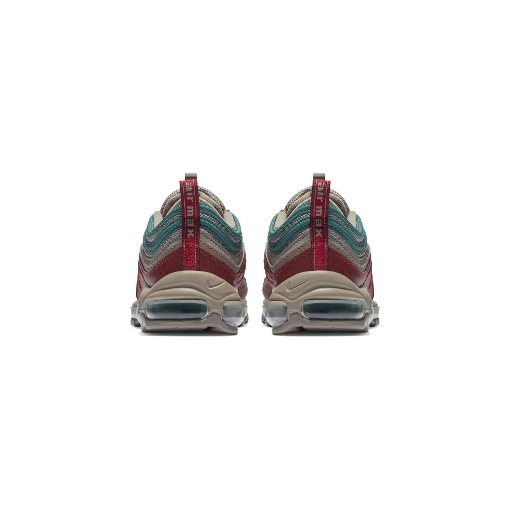 Nike Air Max 97 Light Taupe Geode Teal Team Red Light Taupe/Light Taupe-Geode Teal-Team Red (AQ4126-202)