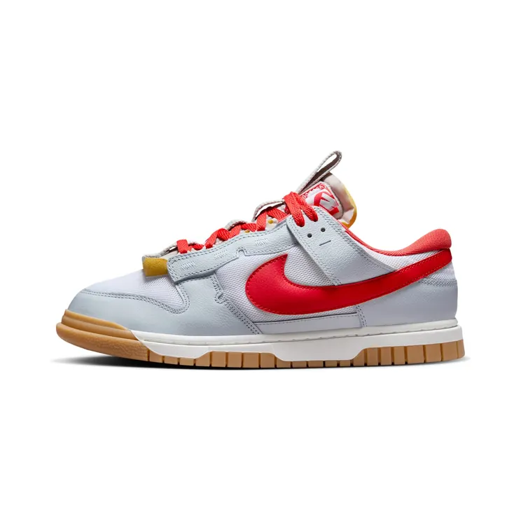 Nike Air Dunk Jumbo Ultraman “White / Pure Platinum / Sail / Light Crimson” (DV0821-102)