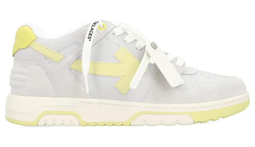 Off-White met Arrow-patroon “Grey” (OMIA189F25LEA005)