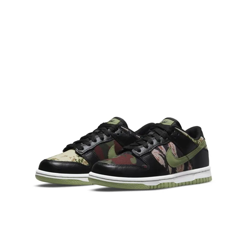 Nike Dunk Low Crazy Camo (GS) (DB1909-001)