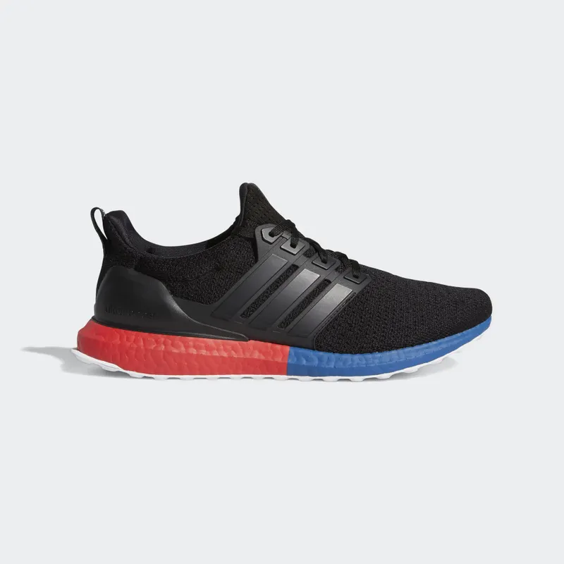 adidas Ultra Boost DNA Split Midsole Black Core Black/Core Black/Lush Red (FX7236)