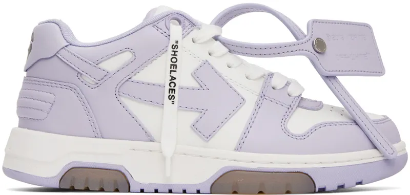 Off-White Out Of Office “White/Purple” (OWIA259F22LEA0010136)
