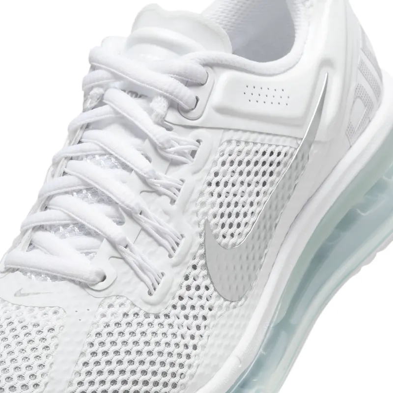 Nike Air Max 2013 White Black Metallic Silver (555426-101)