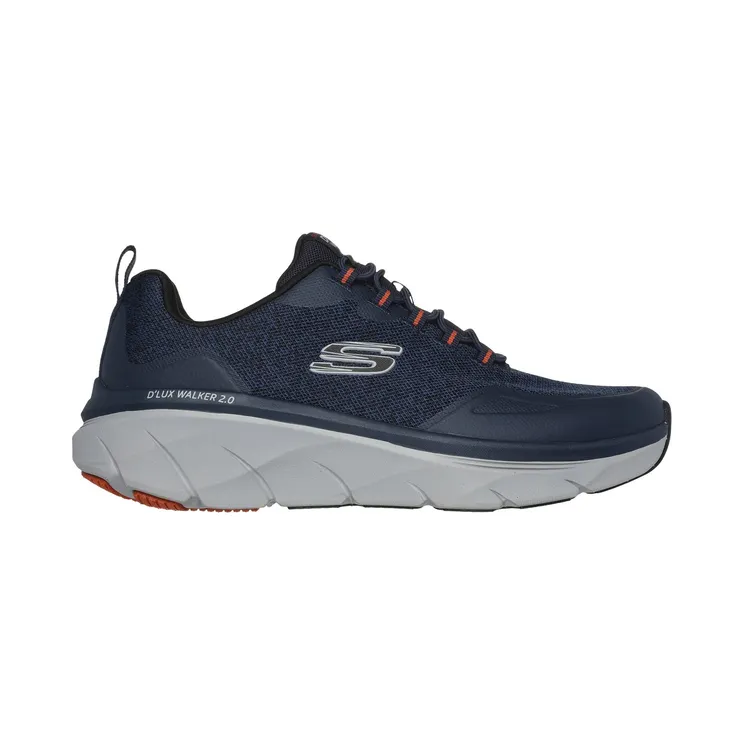 Skechers Relaxed Fit: D’Lux Walker 2.0 – Steadyway Marine/Oranje