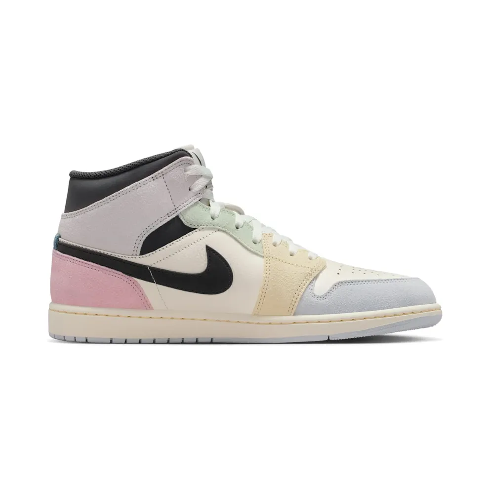 Air Jordan 1 Mid “Sail / Anthracite-Jade Aura-Iced Jade” (IB7110-100)