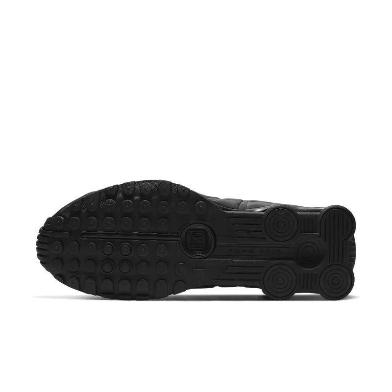 Nike Shox R4 Triple Black Matte Black/Black-White-Black (104265-044)