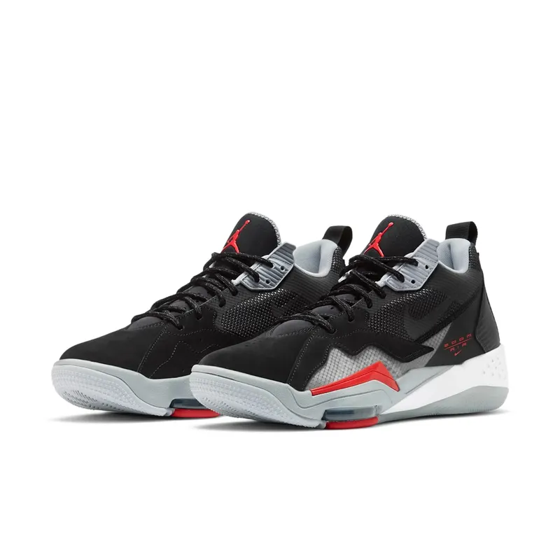 Jordan  Zoom 92 Black Cement Black/University Red-Anthracite-Sky Grey (CK9183-001)
