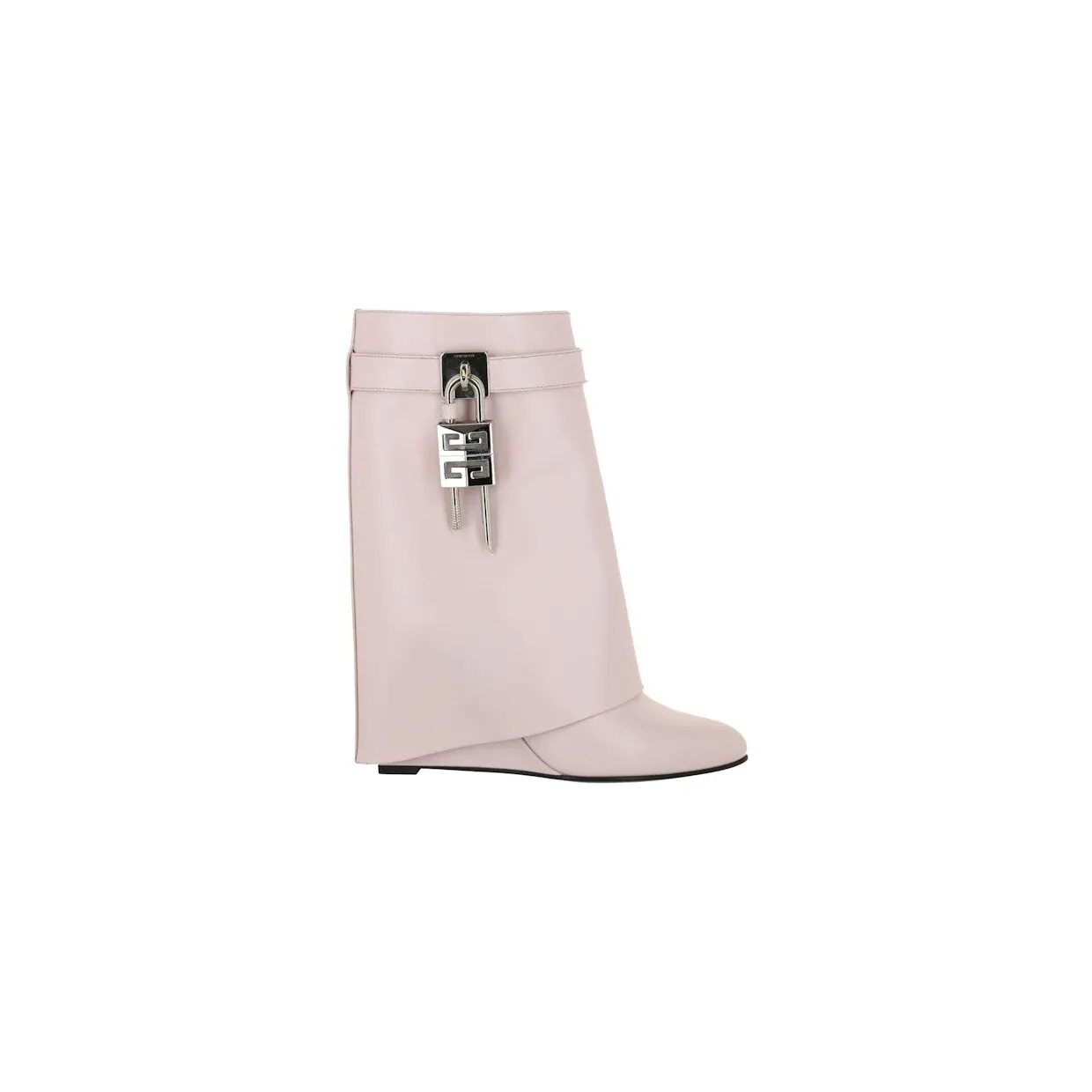 Givenchy Shark Lock Ankle Boots Light Pink (BE603K-E0YP-681)