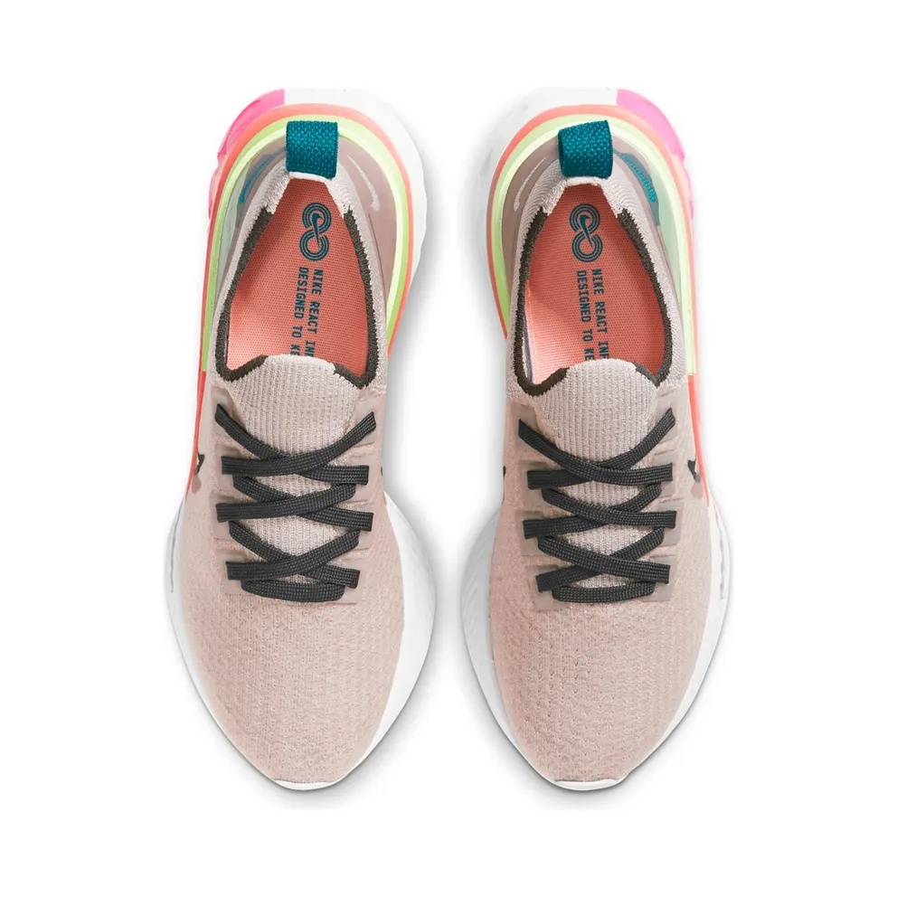 Nike React Infinity Run Flyknit Premium Pink Blast (W) Violet Ash/Pink Blast/Atomic Pink (CU0430-500)