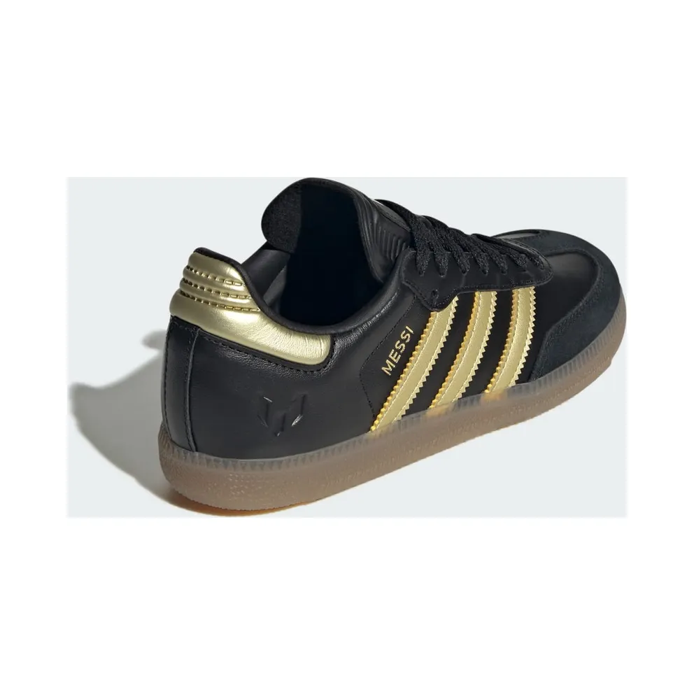 Adidas Samba Indoor GS “Gold Metallic / Gum” (JR6349)