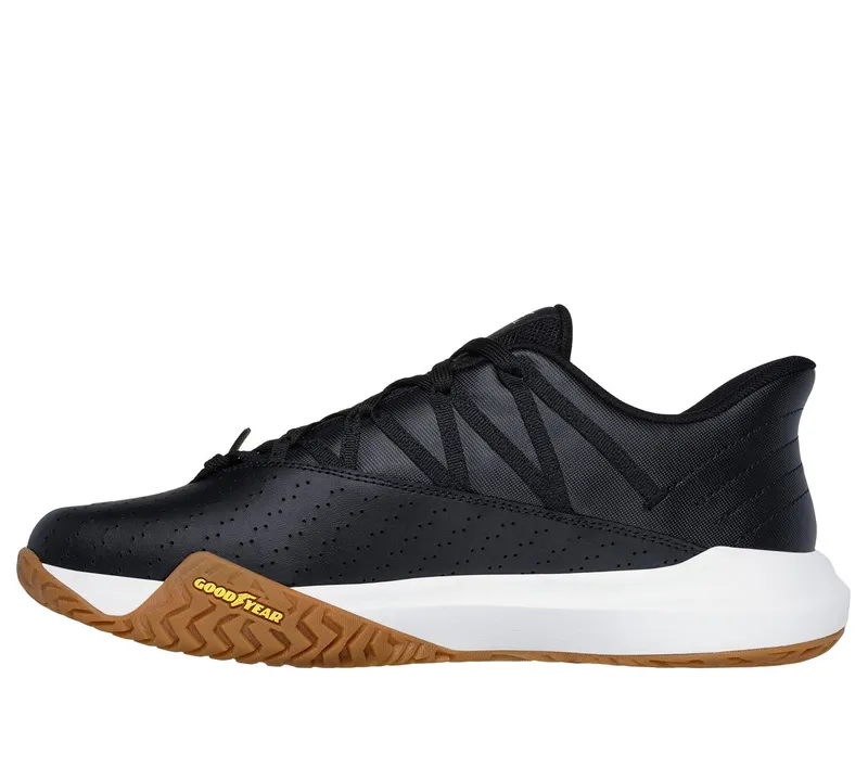 Skechers Relaxed Fit: Viper Court Rally Sneaker Black/White