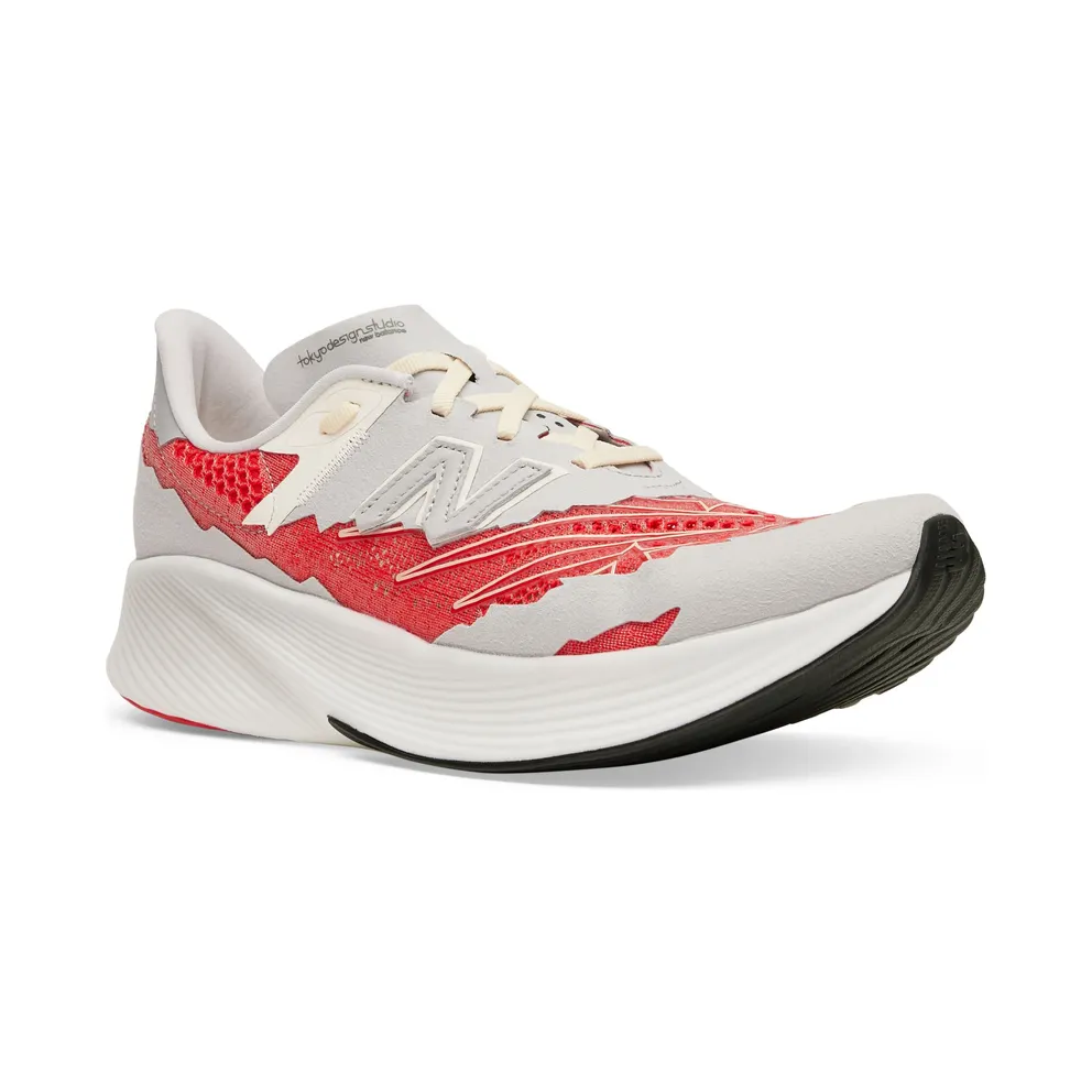 New Balance Stone Island Tokyo Design Studio FuelCell RC Elitev2 Rain Cloud / Energy Red (MSRCELV1-40440)