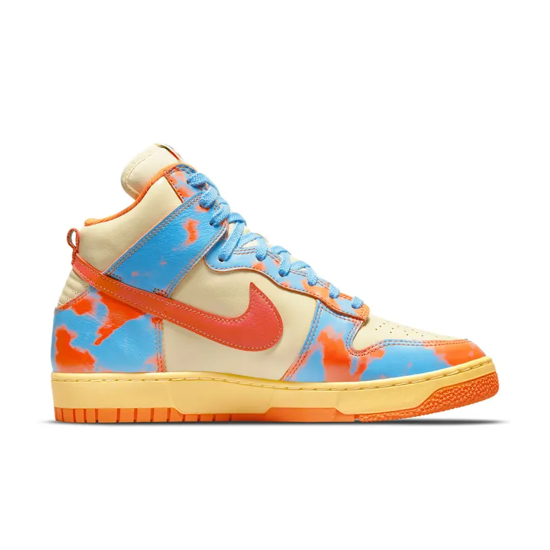 Nike Dunk High 1985 Orange Acid Wash – “Orange / Blue” (DD9404-800)