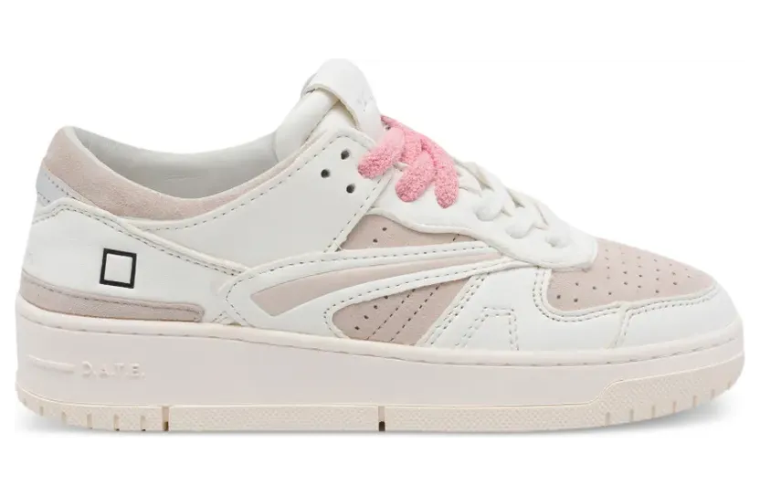 D.A.T.E. Torneo Sneakers mit Schnürung – Weiß (W441TOCOND)