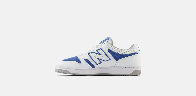 New Balance 480 “White Royal Blue Suede” (BB480LRB)