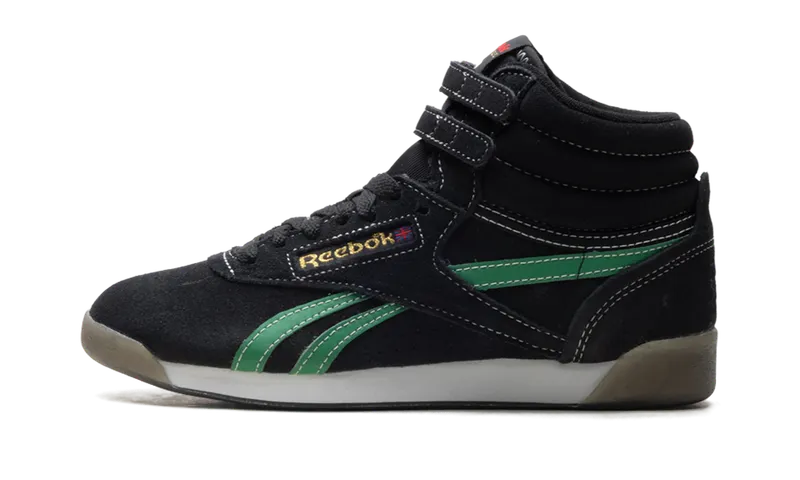 Reebok F/S Hi Shoes Core Black / Glen Green / Vector Red (HQ4141)