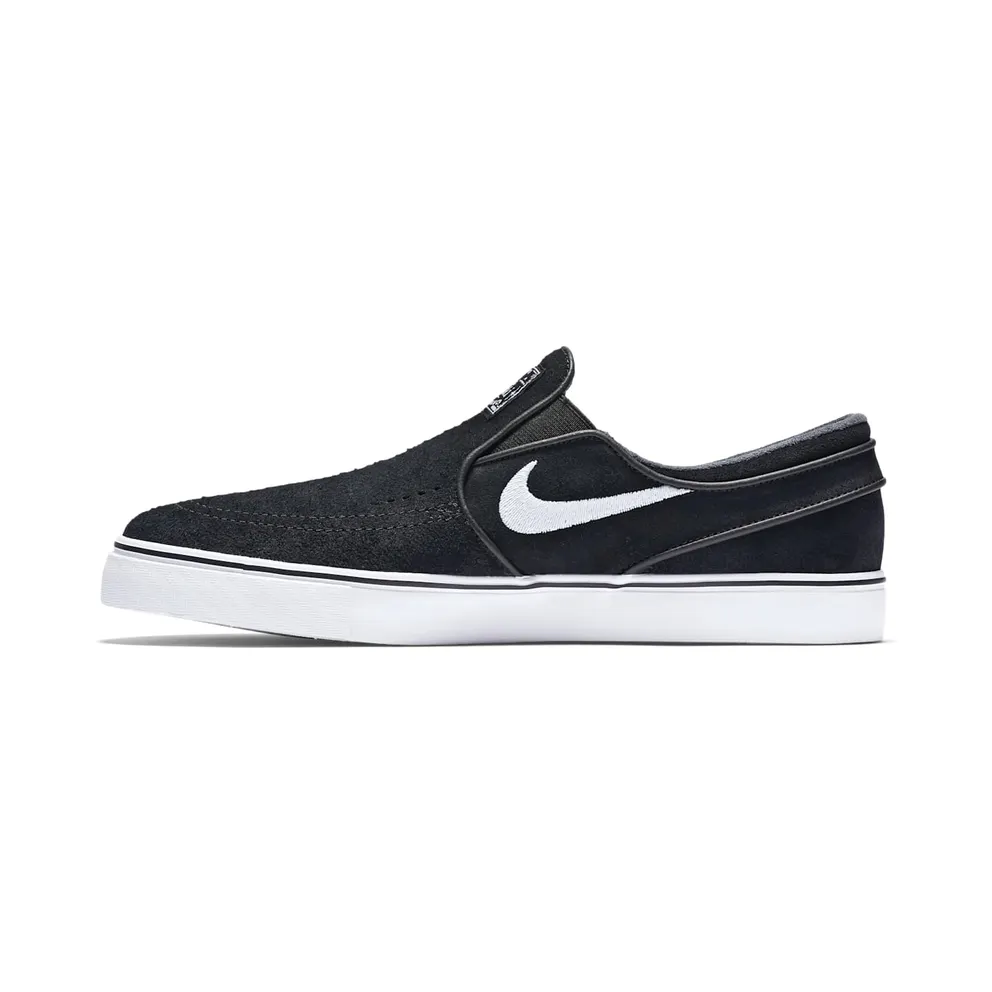 Nike SB Zoom Stefan Janoski Slip-On Black White Black/Cool Grey-White (833564-001)