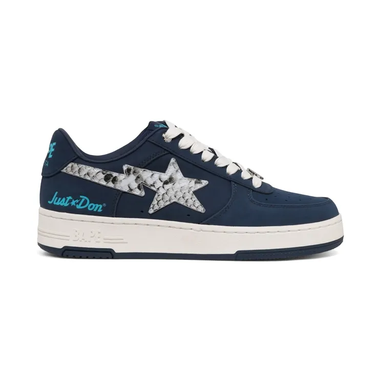 A Bathing Ape Bape Sta Just Don Python Navy (1M23-191-906)