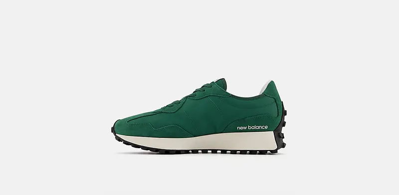 New Balance New Balance Unisex 327 Green/White (MS327GB)