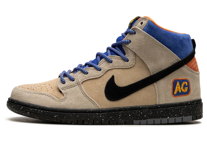 Nike Dunk High Premium SB ‘Acapulco Gold’ Grain/Black-Sandtrap-Bright Mandarin (313171-207)