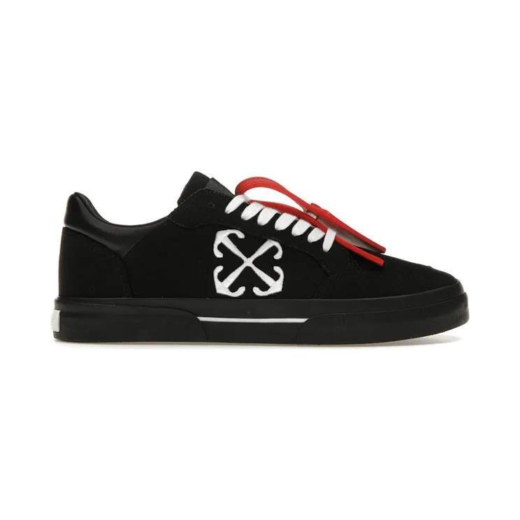 OFF-WHITE New Low Vulcanized Black White (OMIA293S24FAB0011001)