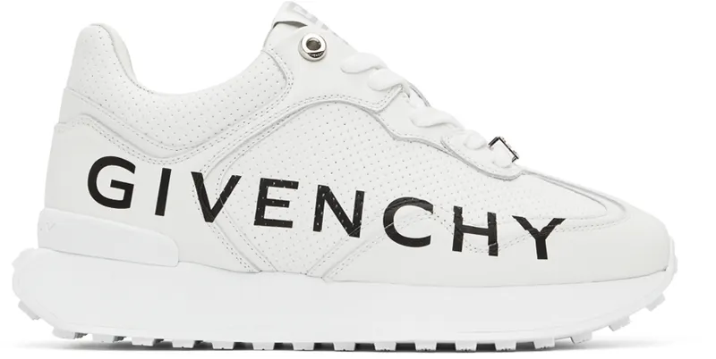 Givenchy White Runner Low-Top (BE001TE1C5100)