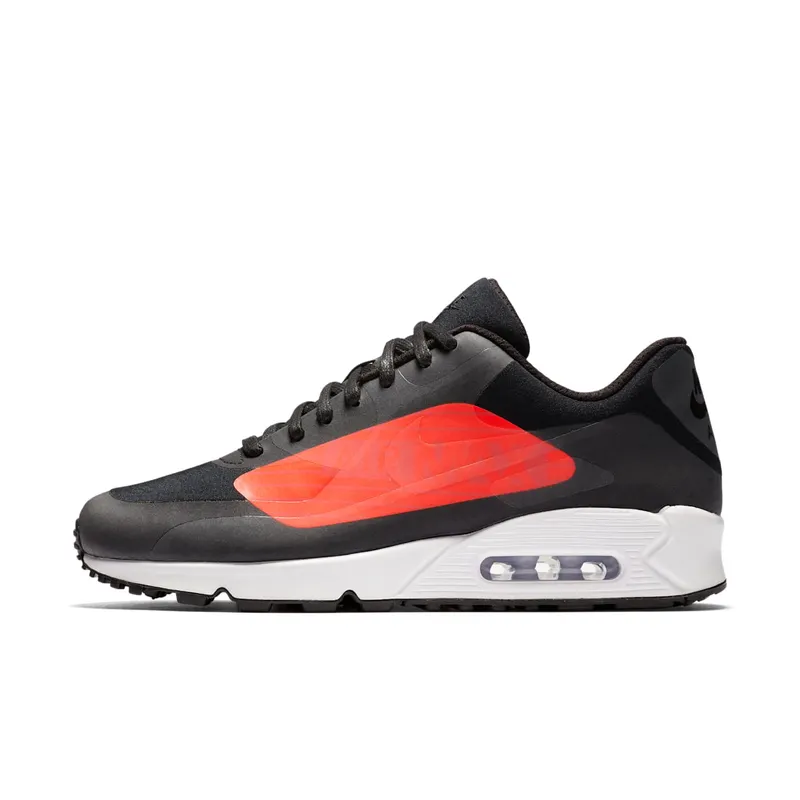 Nike Air Max 90 NS Big Logo Black Crimson Black/Bright Crimson-Ember Glow-White (AJ7182-003)