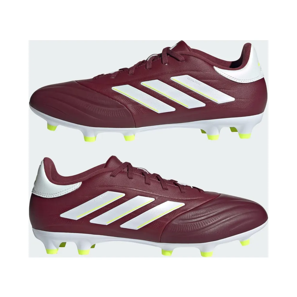 adidas Copa Pure II League FG Shadow Red Cloud White Team Solar Yellow (IE7491)