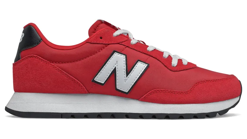 New Balance Unisex 527 – Team Red/Black, Team Red/Black (ML527LD)