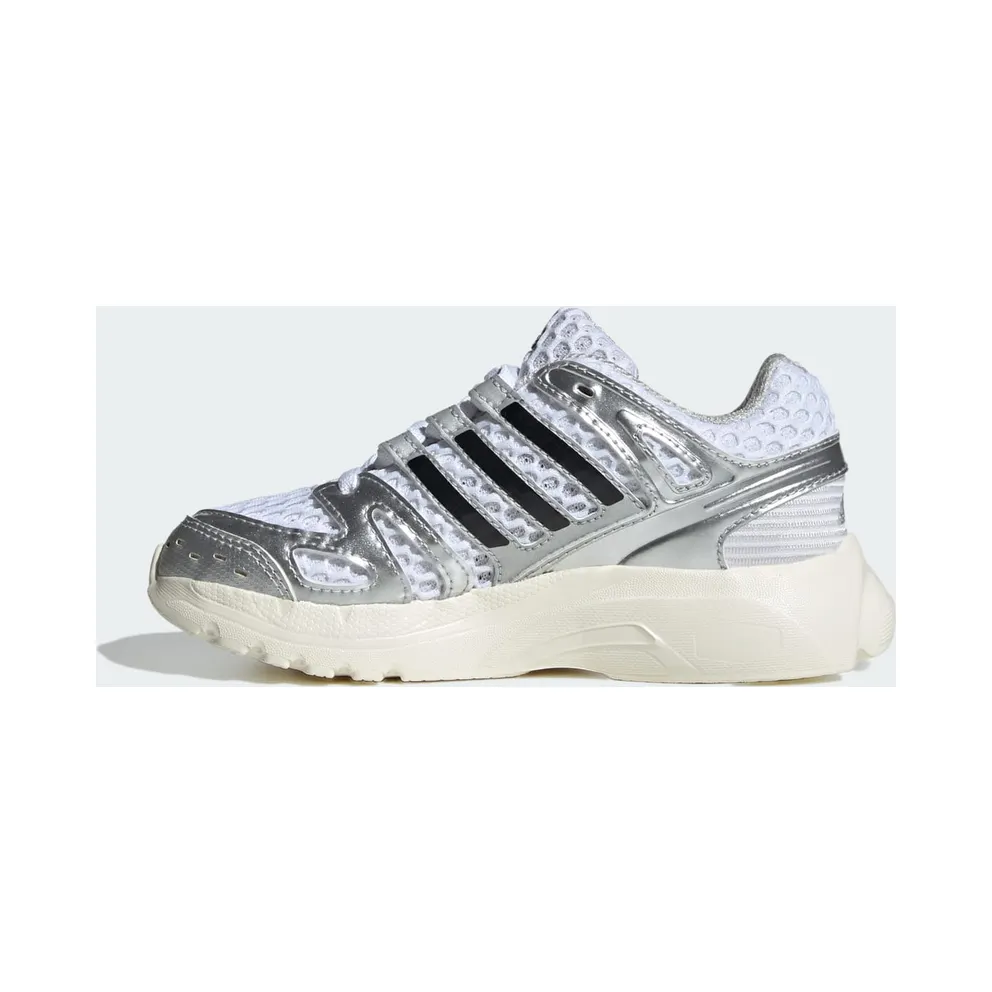 Adidas ADISTAR CONTROL 5 ELASTIC LACE Shoes Cloud White / Silver Metallic / Grey One (KK4248)