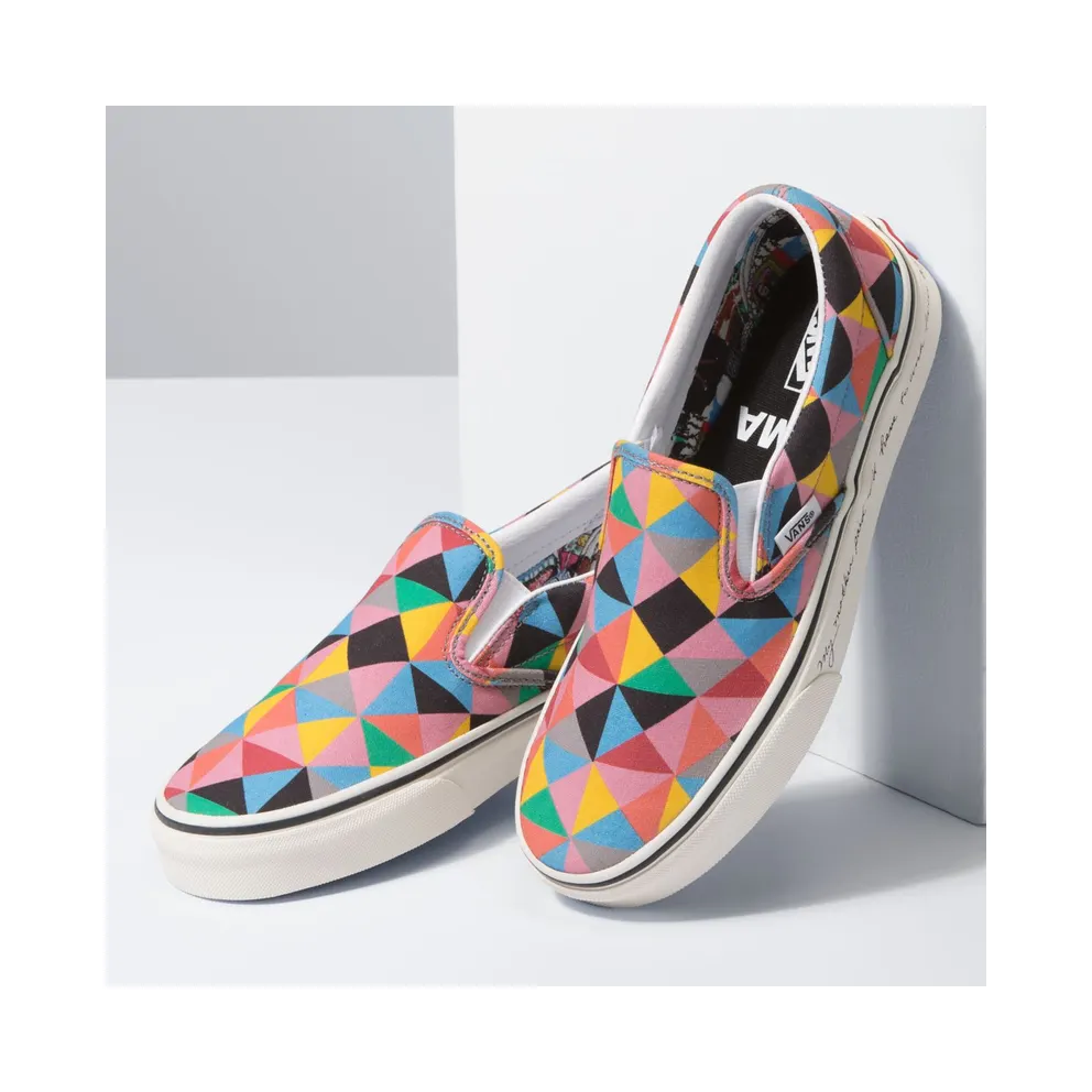 Vans MoMA x Classic Slip-On ‘Faith Ringgold’s Seven Passages To A Flight’ Faith Ringgold (VN0A4U381IC)