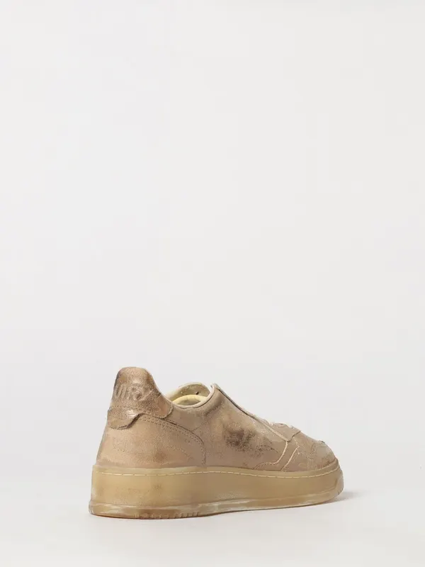 Autry Medalist Low Super Vintage Patent Leather Sneakers with Worn Effect Brown (AVLMTW01) (2)