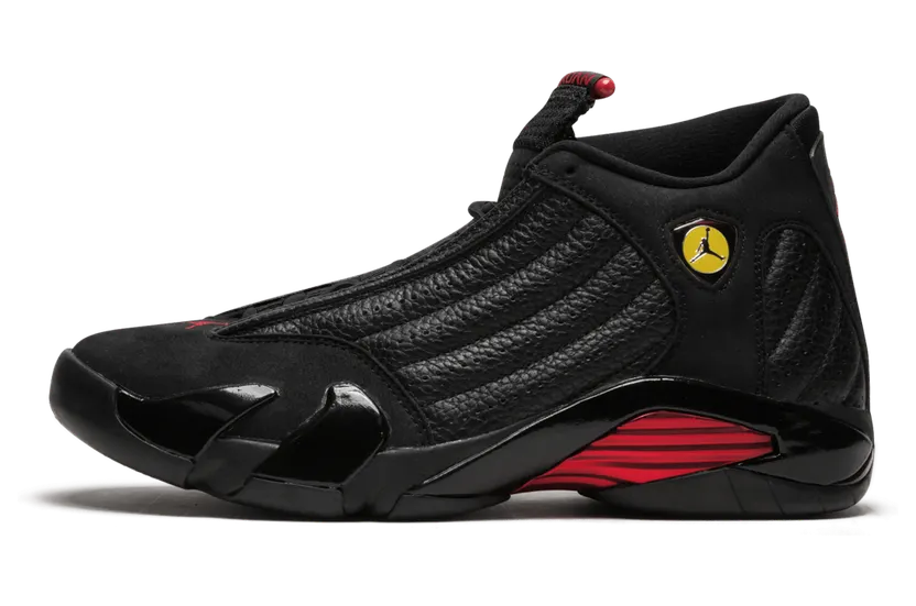 Air Jordan 14 Retro Black Varsity Red (487471-003)