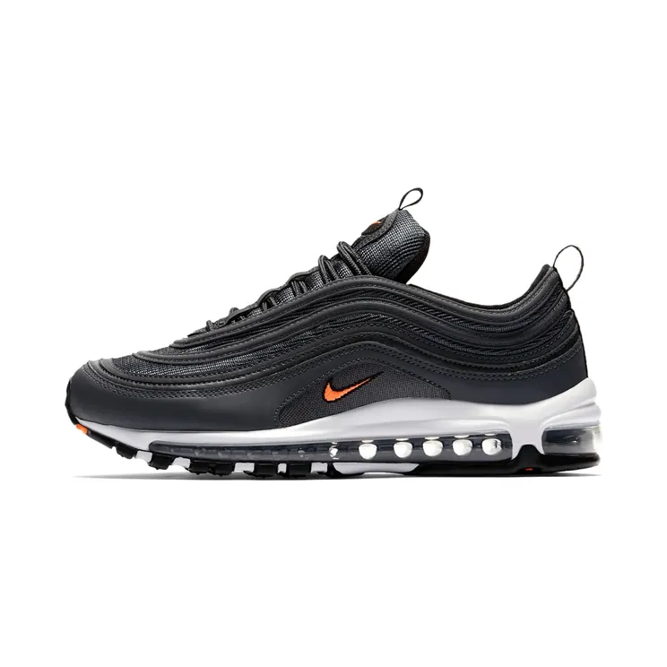 Nike Air Max 97 “Anthracite / Black / White / Total Orange” (AQ7331-002)