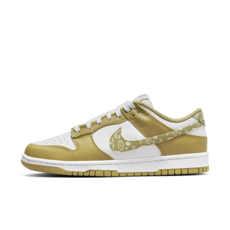 Nike Dunk Low Essential Paisley Pack Barley – “White / Barley-white” (DH4401-104)