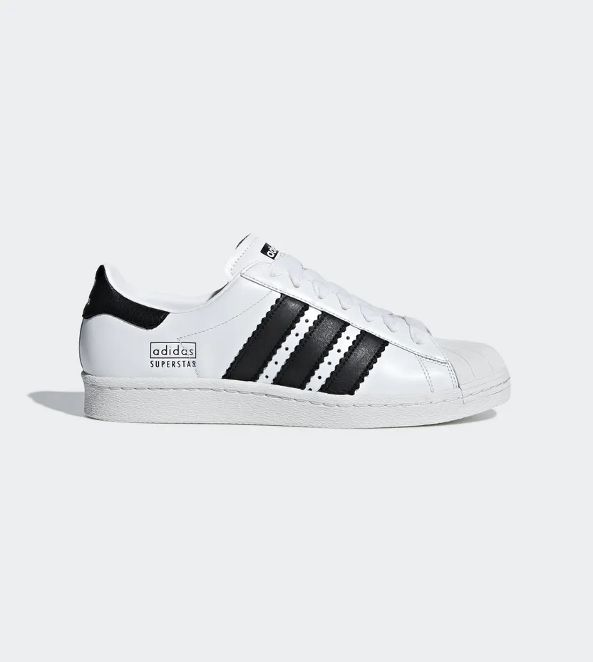 Adidas Superstar 80s White Black (CG6496)