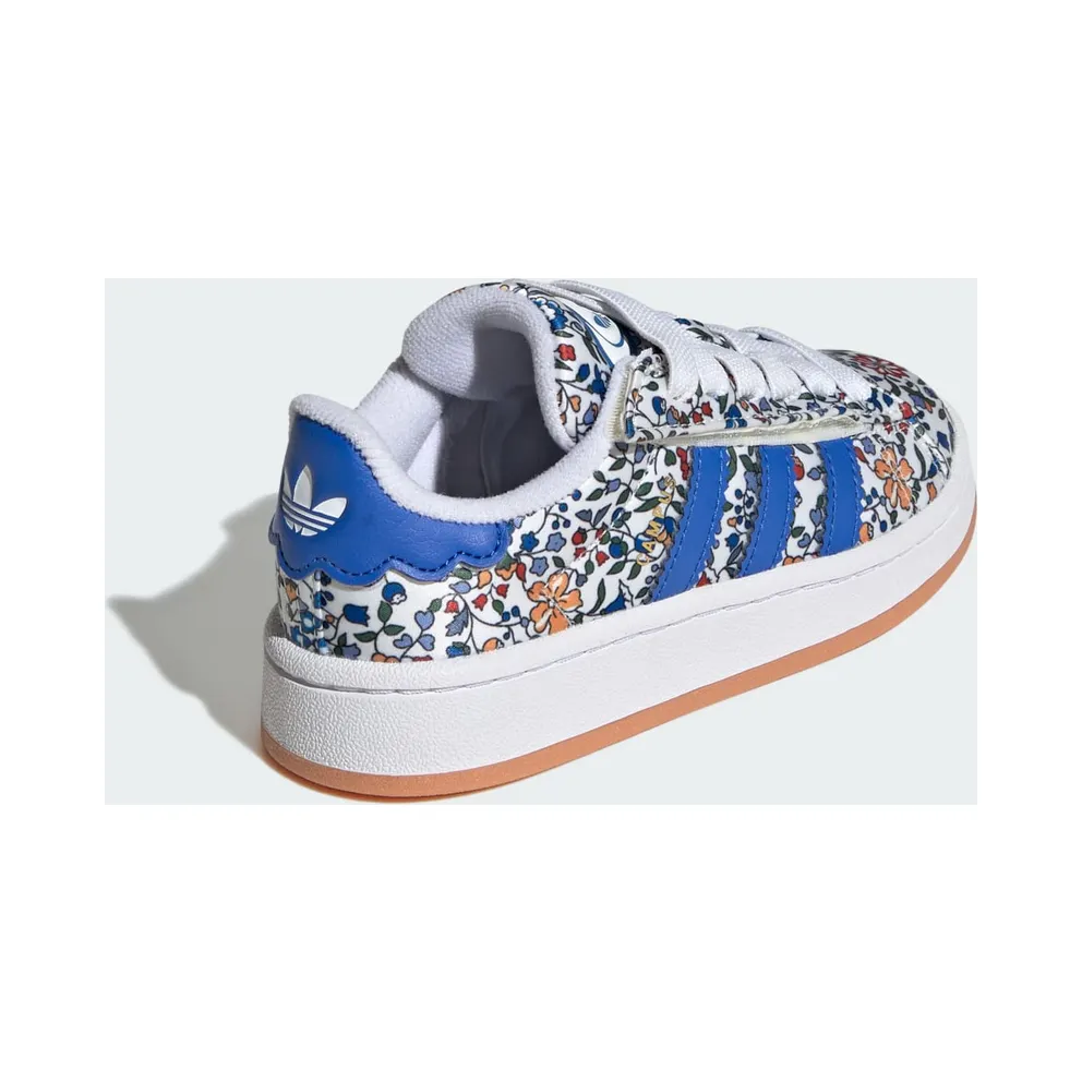 Adidas Campus 00s x Liberty London Comfort Closure with Elastische Veters Kids Blue / Blue / Off White (JS3806)