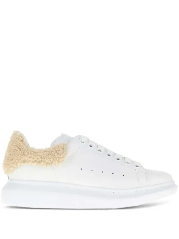 Alexander McQueen Oversized leren – White (553770WIAIW)