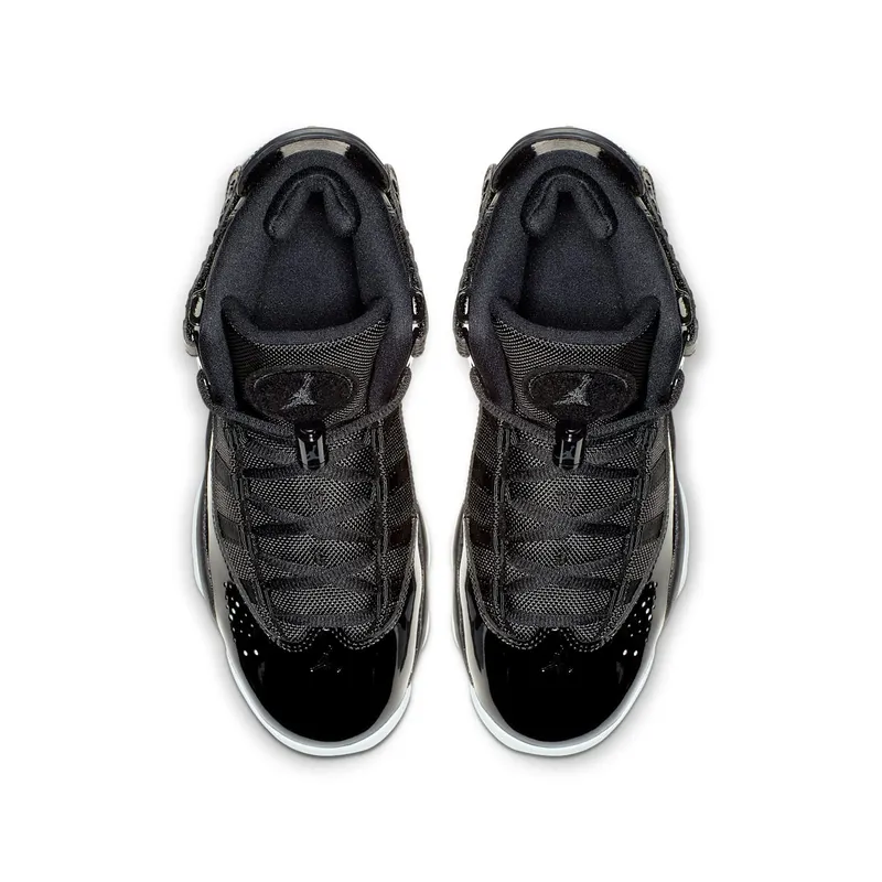 Jordan 6 Rings Black White (GS) Black/Black-White (323419-011)