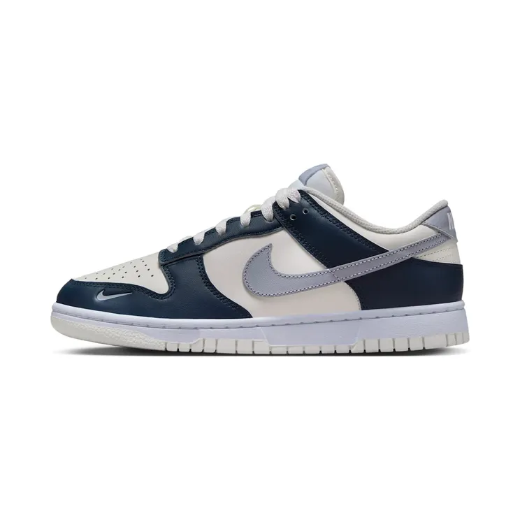 Nike Dunk Low “Sail / White / Armoury Navy / Wolf Grey” (HV2390-100)