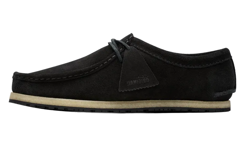 Clarks Godney Lace “Black Suede” (26181129)