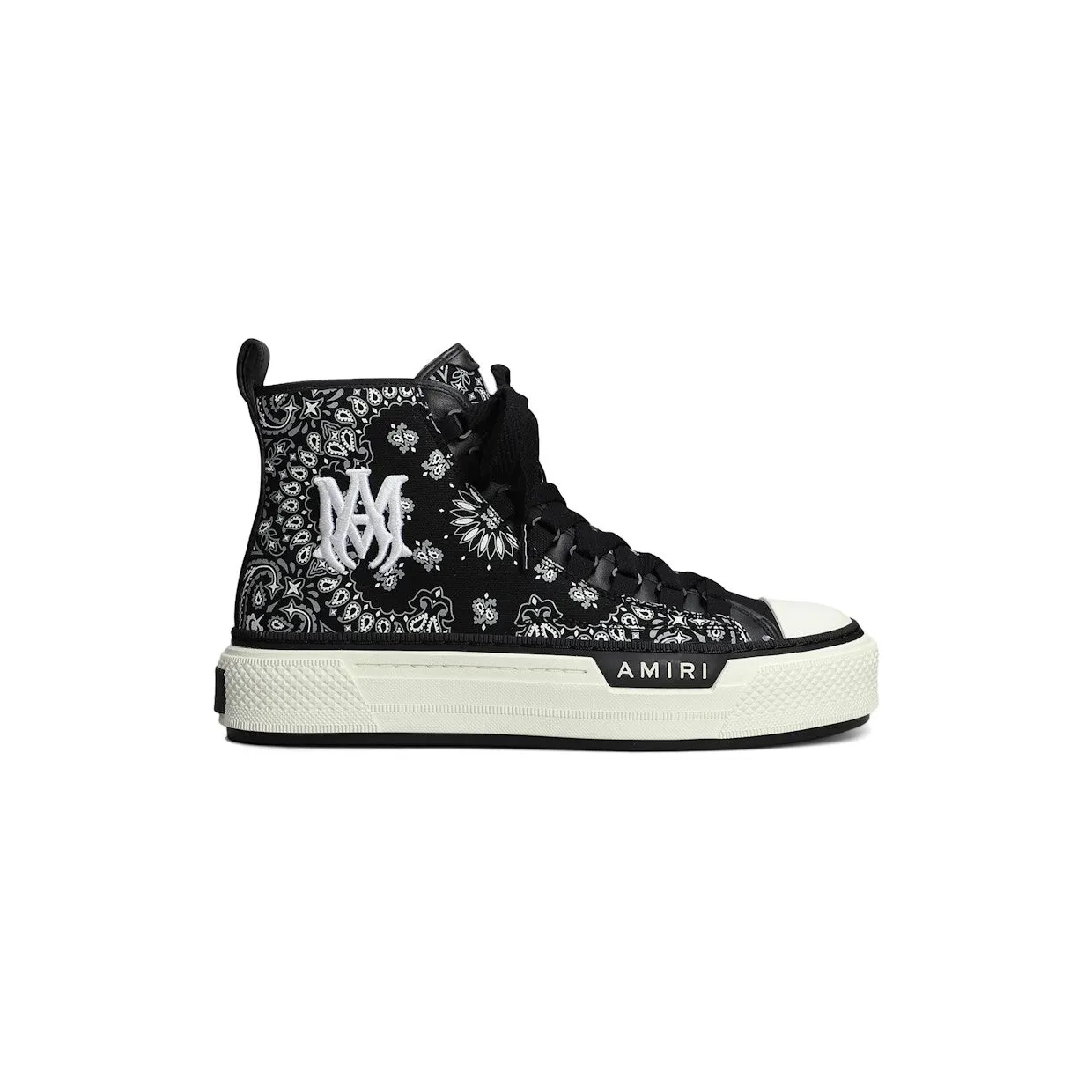 AMIRI M.A. Logo Court High Bandana Black White (AW22MFS007-004)