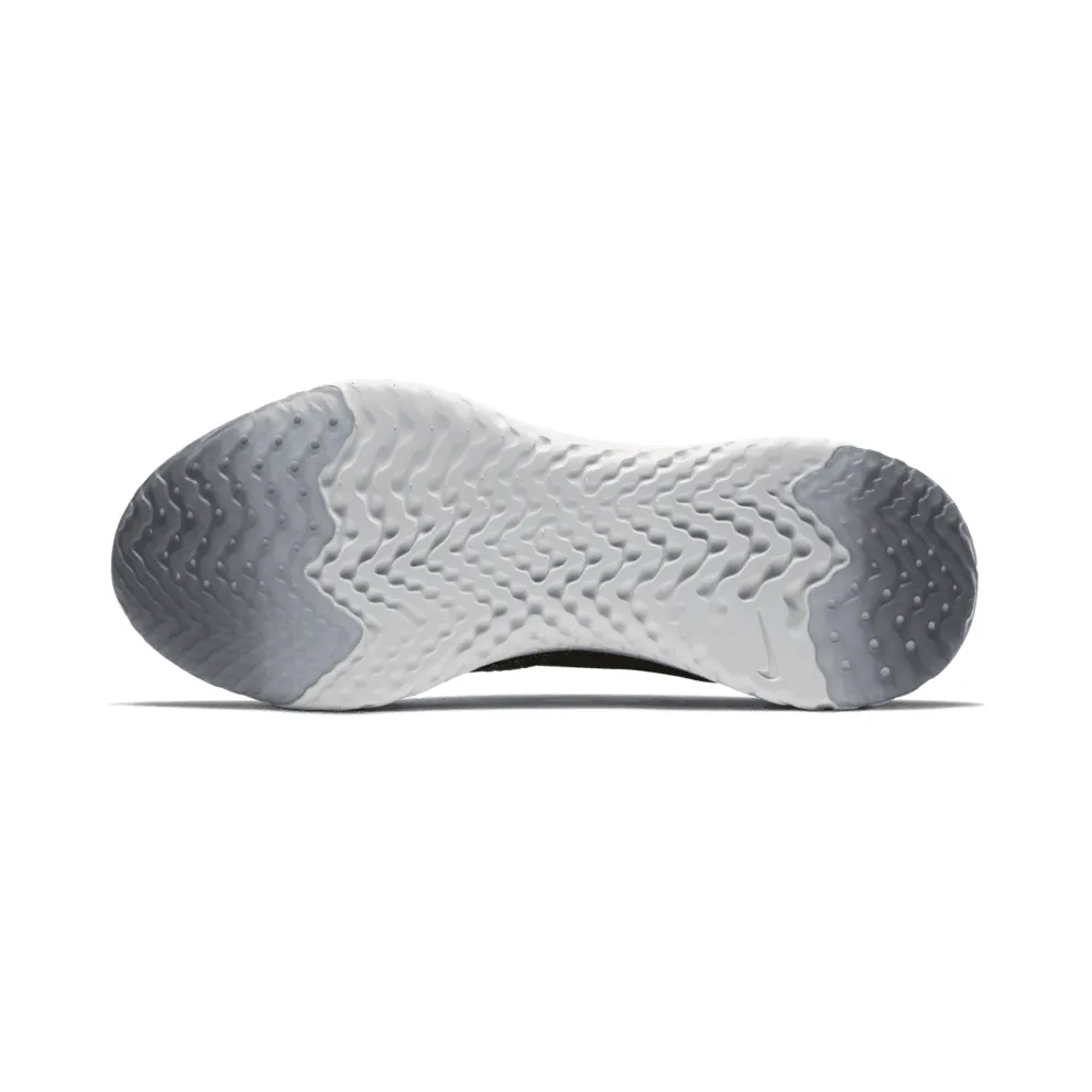 Nike Epic React Flyknit Black Dark Grey Black/Black-Dark Grey-Pure Platinum (AQ0067-001)