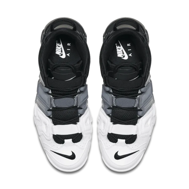 Nike Air More Uptempo Tri-Color Black/Black-Cool Grey-White (921948-002)