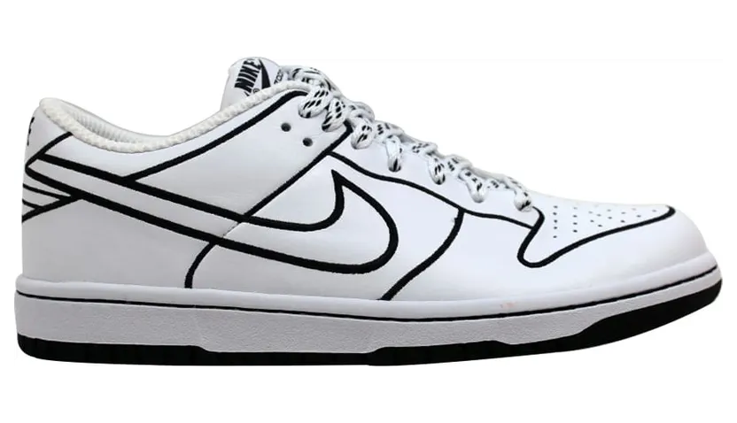 Nike Dunk Low 1 Piece White/White-Black (W)
