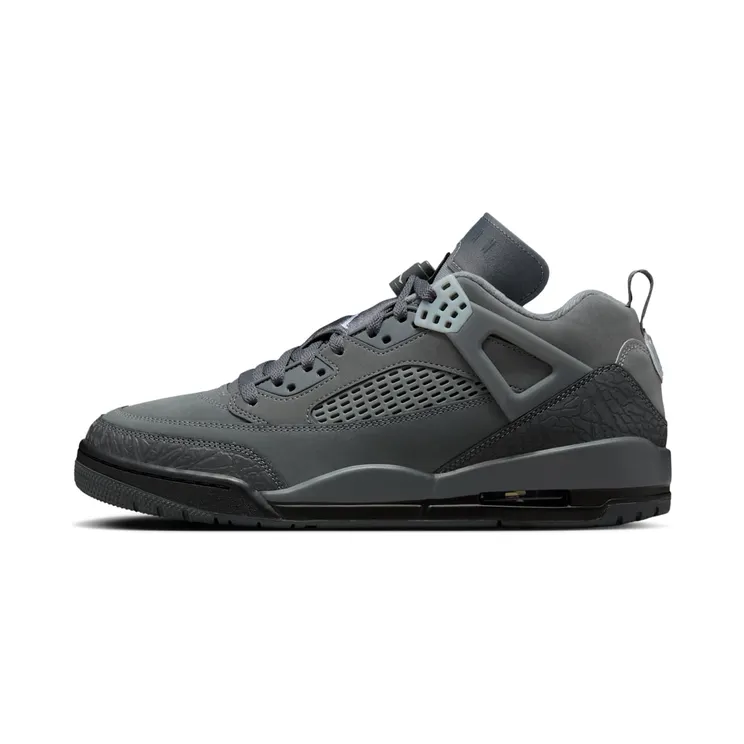 Jordan Spizike Low “Dark Grey / Black / Aura / Smoke Grey” (IQ7586-021)
