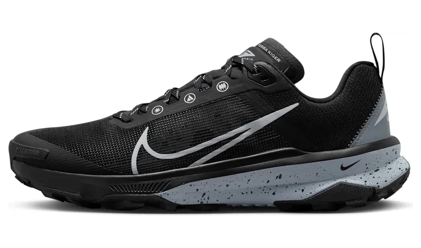 Nike React Terra Kiger 9 Black Reflect Silver Cool Grey Wolf Grey (DR2693-001)