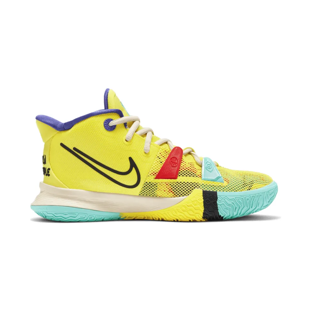 Nike Kyrie 7 1 World 1 People Electric Yellow (GS) (CT4080-700)