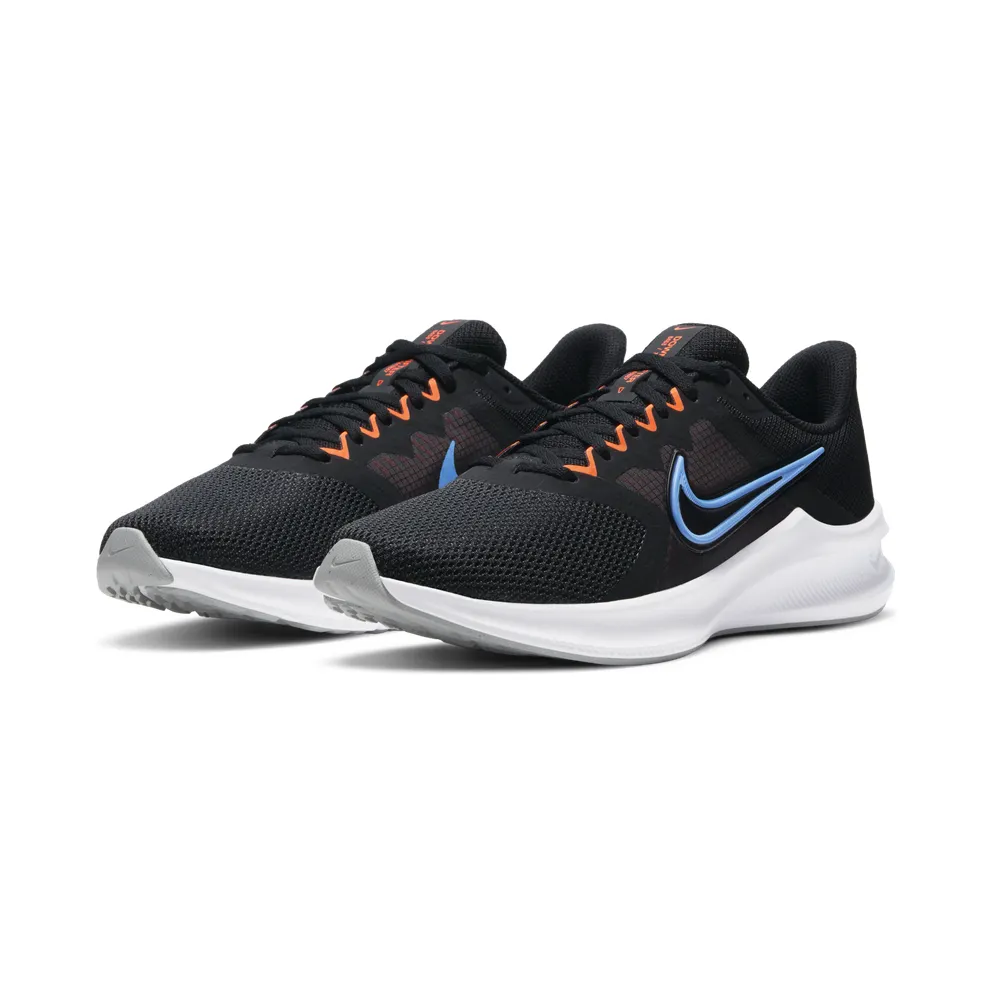 Nike Downshifter 11 “Black / Total Orange / Dark Smoke Grey / Coast” (CW3411-001)